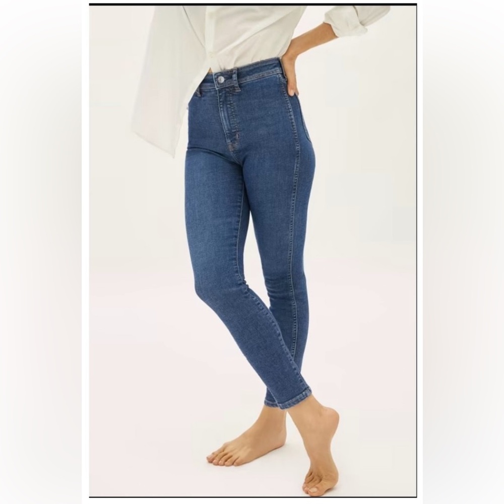 EVERLANE The Way-High Skinny Jean, Vintage‎ Blue, Women’s Size 28 Ankle.